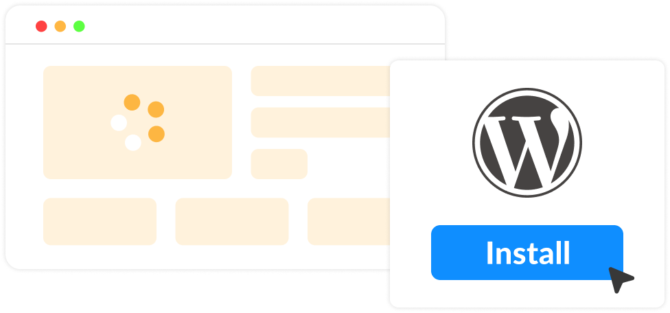 WordPressもワンクリックで導入